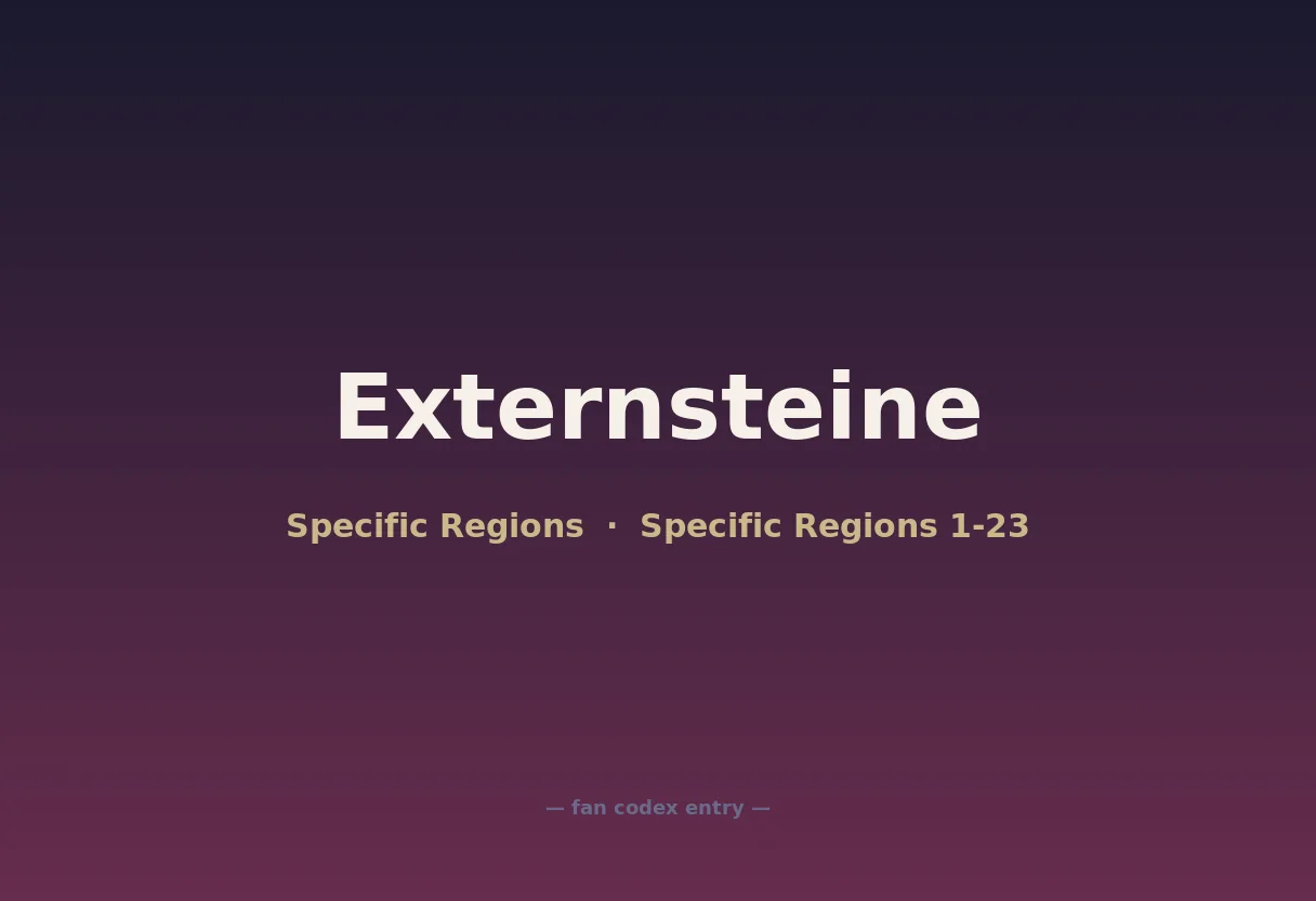 Externsteine